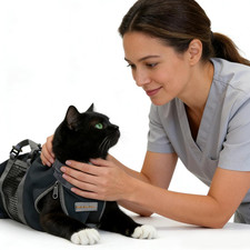 Cat Nail Clipping Cleaning Grooming Restraint Bag No Scratching Biting for Bathi