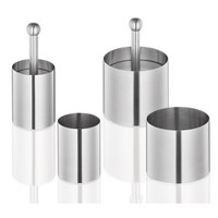 Kuchenprofi Ringe Zum Formen, Durchmesser 7,5 + 5 Cm