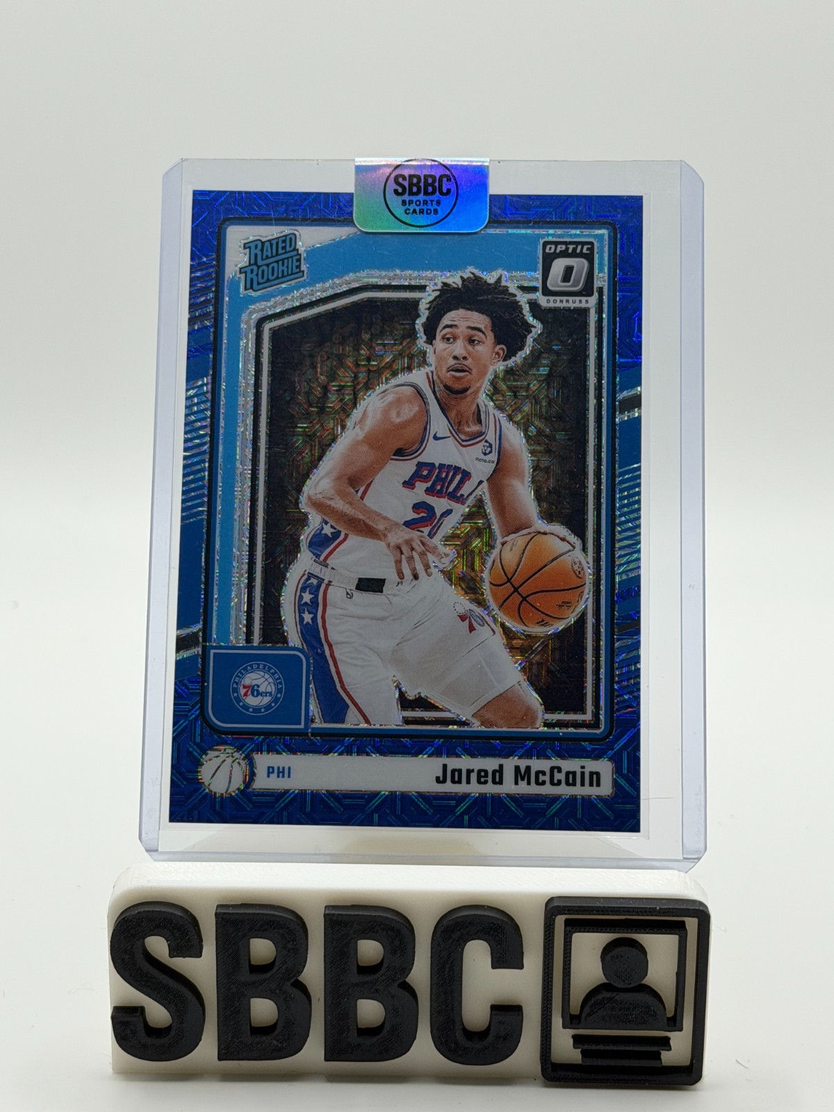 2024-25 Donruss Optic #270 Jared McCain Choice Blue #01/24!!