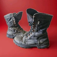 Russian Army Tactical Black Combat Boots VKBO VKPO Military Uniform Ukraine War