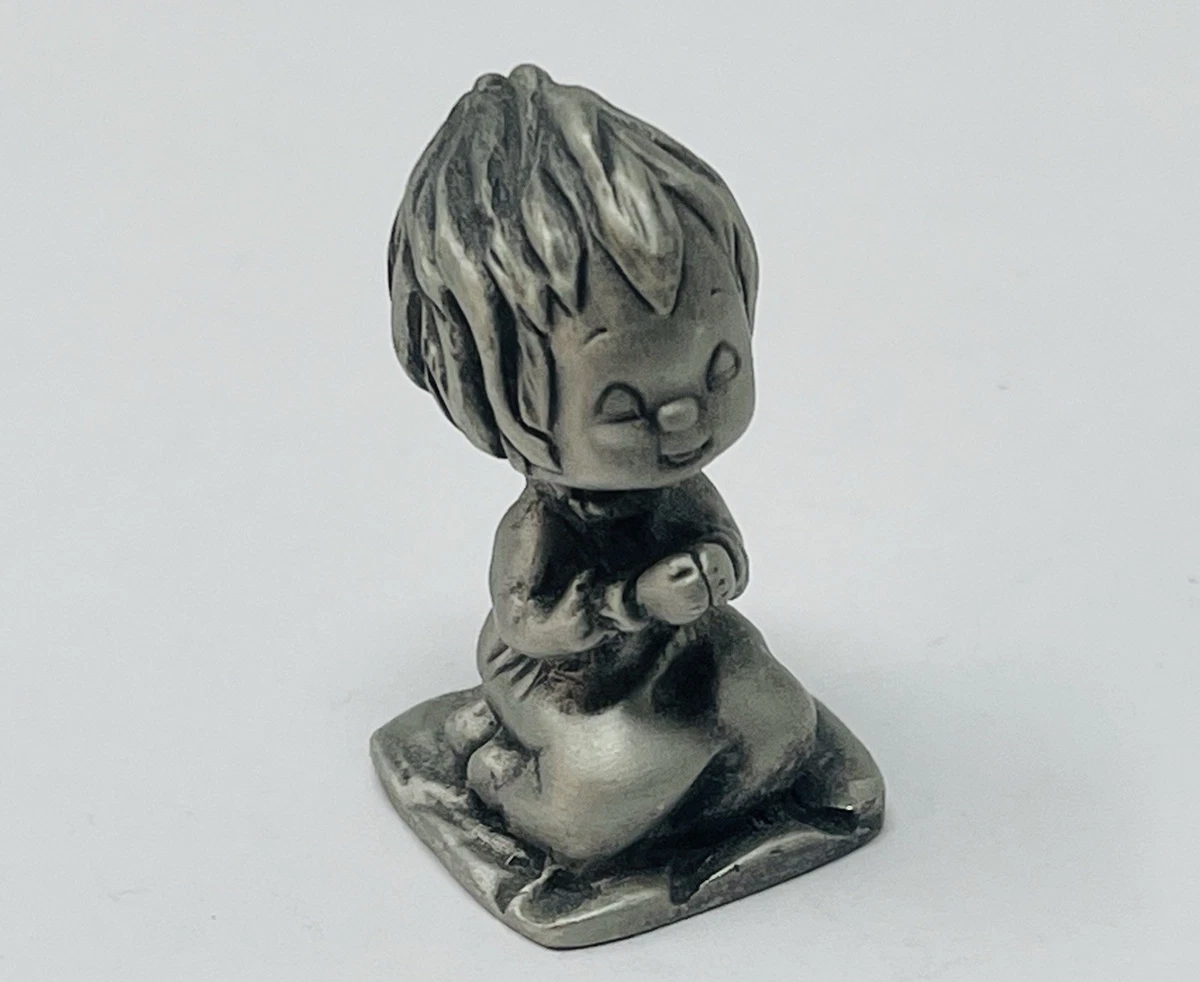 フィギュア（Hallmarkのfine pewter） Hallmark Little Gallery In Collectible Pewter Metalware for sale