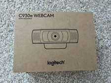 Logitech C930e Ultra Wide Angle Webcam Open Box