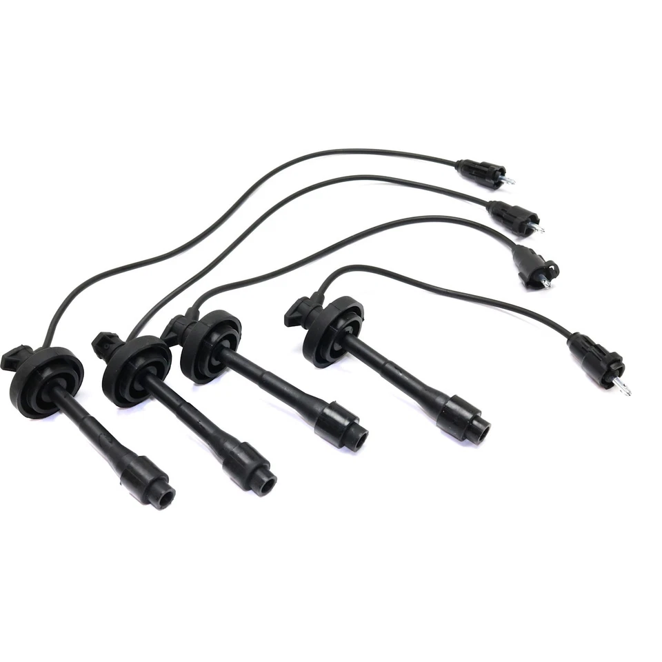 Set of 4 Spark Plug Wires for Chevy Toyota Corolla Chevrolet Prizm 1998-1999 - Image 3 of 4