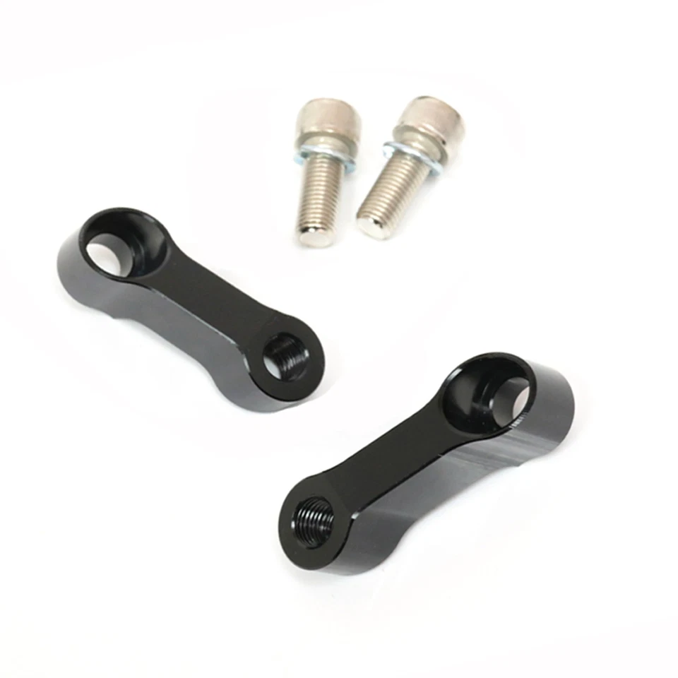 BLACK CNC Rearview Mirror Riser For Ducati Monster S4 01-02 Foto 2 de 4