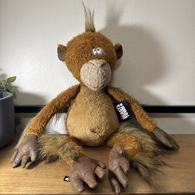 BEASTS TOWN MON KEY MONKEY PLUSH-SIGIKID GERMANY 19''  38741- RARE