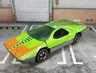 Hot Wheels Redline 1974 Carabo Flying Colors Light Green Enamel, Vintage