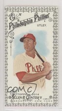 2014 Topps Allen & Ginter's Mini Black Bordered Chase Utley #175 0wq