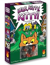 Here Kitty Kitty Board Game by Fireside Games | Family Cat Card Game Ages 8+