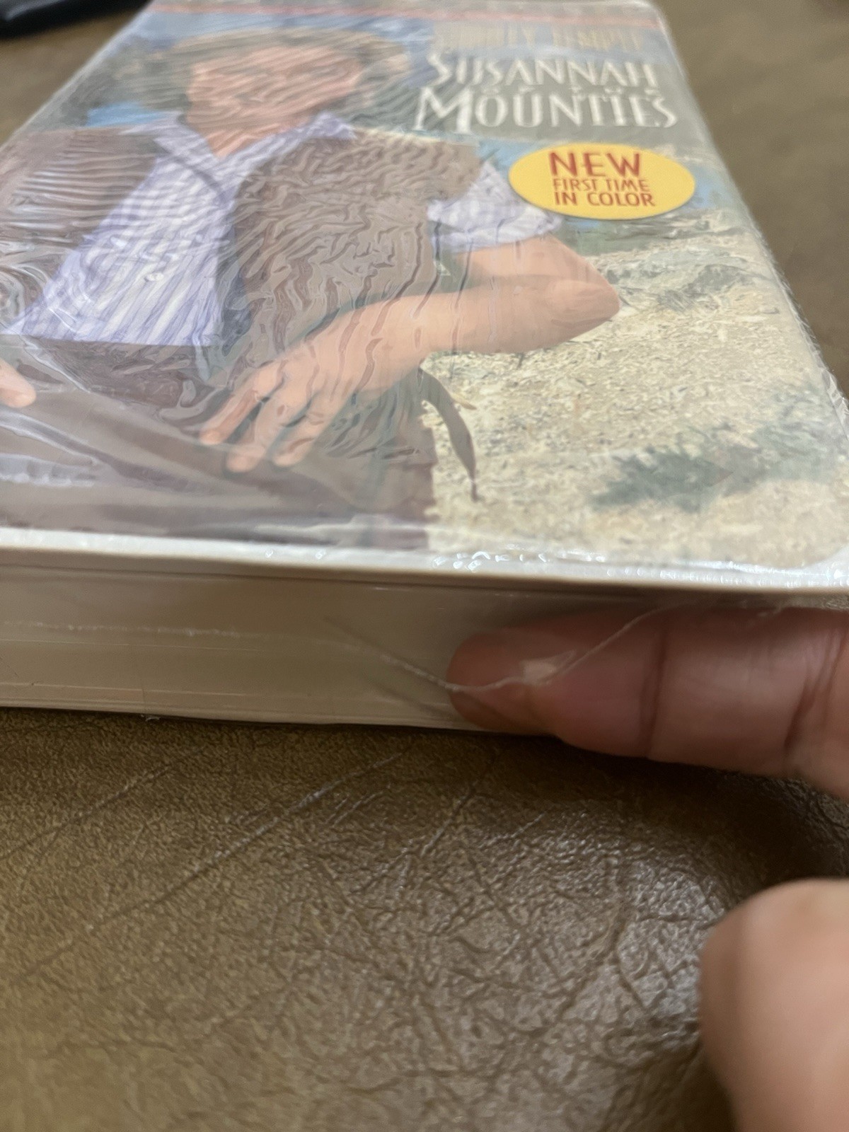 1994 Release Shirley Temple Susannah Of The Mounties VHS Sealed Clamshell Case