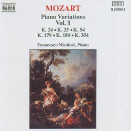 Wolfgang Amadeus Moz Mozart: Piano Variations Vol. 1 - Wolfgang Amadeus Moz (CD)