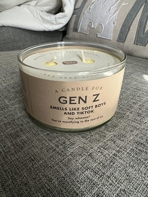 New Whiskey River  Soap, Co GEN Z Candle  Hand Poured Soy Candle Two Wick