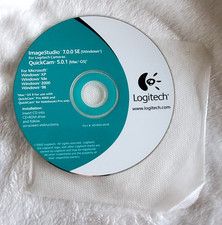 Logitech ImageStudio 7.0.0 Windows Driver CD QuickCam 5.0.1 Mac 2002 New