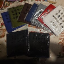 9 blue green white red brown- Multi-Use Face Mask Bandana Neck Gaiter Headband 