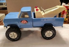 Vintage TONKA Blue Tow Truck #11062 MR-970 Pressed Steel Made In USA