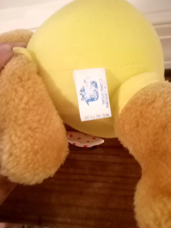 Peluche Hasbro Muppet Babies Softies Fozzie 1985 de colección Foto 4 de 4