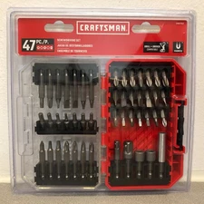 Craftsman CMAF1247 Driver Bit Set Steel 47 pc