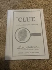 Parker Brothers Clue Vintage Bookshelf Edition Crime Board Game, Ages 8+