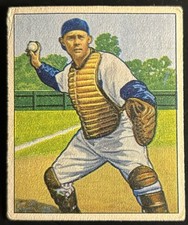 1950 Bowman Al Evans #144 Washington Senators