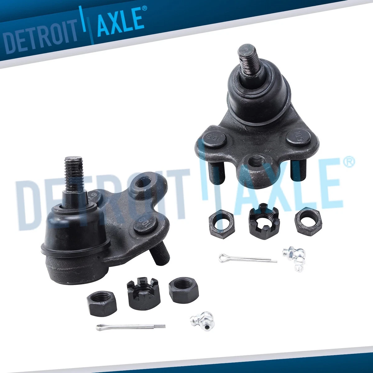 Juego De 8 Rótulas Para Brazos De Control Inferiores Delanteros - Compatible Con Honda Civic Y Acura RSX, Kit De Suspensión Completo
