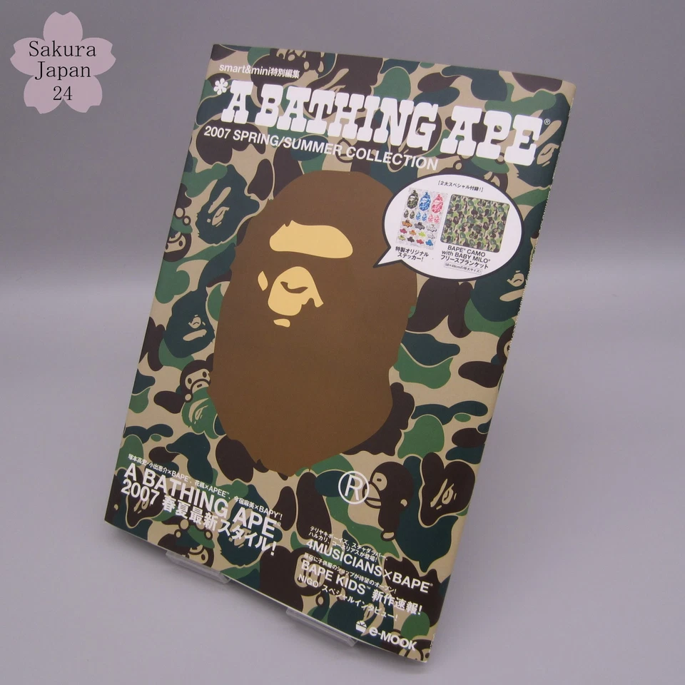 BAPE A Bathing Ape Mini Fleece Blanket Camo APE HEAD MILO 2007 SS Mag Unused - Image 4 of 4