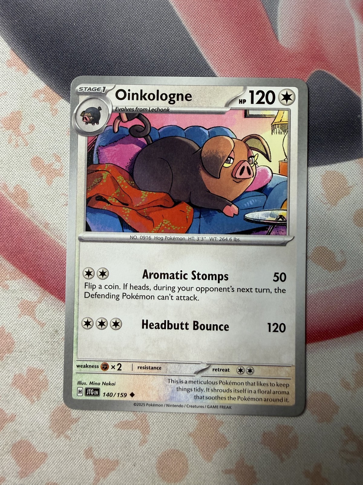 Oinkologne Uncommon SV09: Journey Together 140/159 NM English
