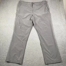 Duluth Trading Co Nylon Standard Fit Performance Pants Men's 40x32 Gray