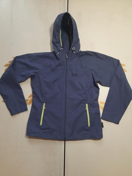 Women Jack Wolfskin Jacket Grey M #9EXD