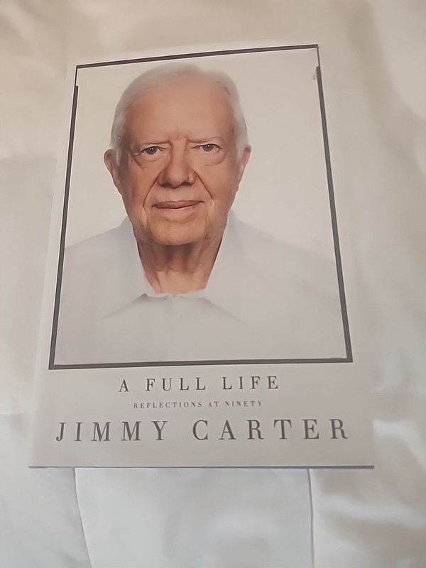 Jimmy Carter Autographed Book "A FULL LIFE"