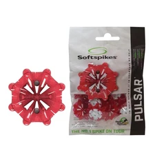 Softspikes Pulsar Fast Twist 3.0 Golf Cleat - 18 Count Red