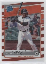 2020 Donruss Optic Rated Rookies Choice Freedom Prizm 12/45 Jaylin Davis #79 sh7