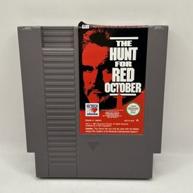 The Hunt for Red October &bull; Nintendo NES Game + Manual & Dust Cover (1991) PAL
