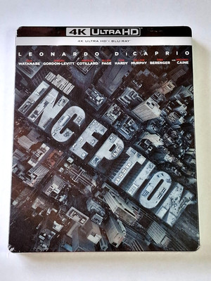 Inception - Limited 4K UHD / Blu-Ray Steelbook Edition - Neu & OVP