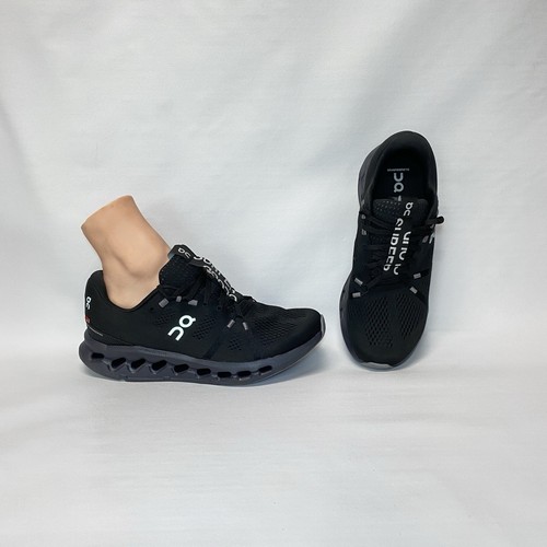 On Cloud Cloud Surfer 2 Mens 10 Road Running Shoes Black/ Cobalt U3