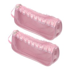 2 Pcs Children's Ballet Bags Washable Shoe Pouch Ballerina Organizer