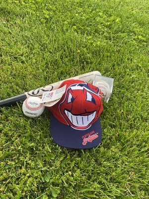 Vintage Dead stock Big Logo Indians Hat Super Rare