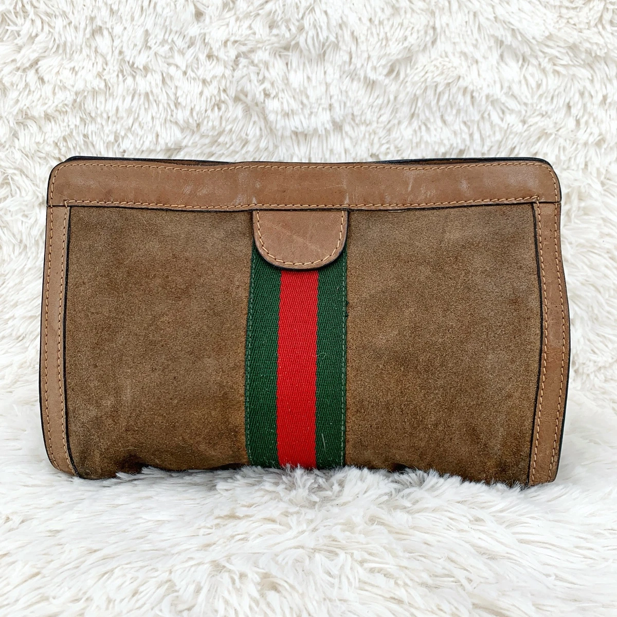 Gucci Suede Exterior Brown Bags & Handbags for Women for sale | eBay