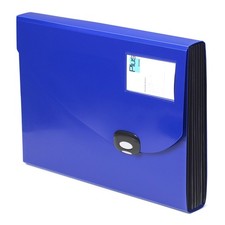 Rapesco A4+ Expanding File, 13 Compartments, Blue - Model 0677