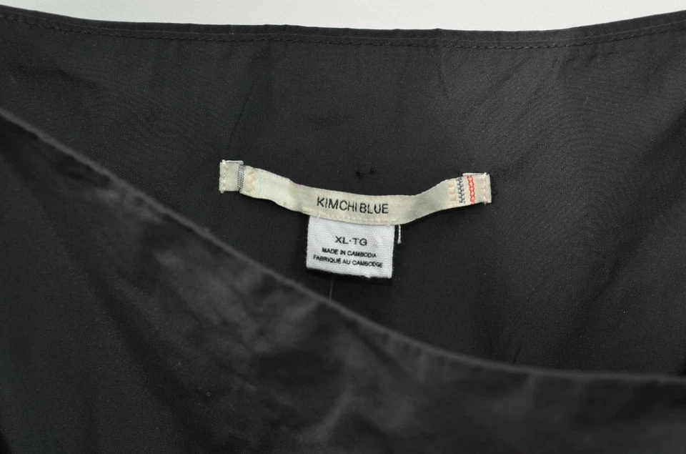 Kimchi Blue NWT Mini Dress Womens XL Black Polyester Side Zip Urban Outfitters - Image 3 of 4