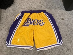 Just Don Shorts Lakers | eBay