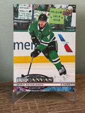 2025-26 Upper Deck Series 2 UD Canvas Miro Heiskanen C-168 Dallas Stars
