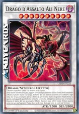 DRAGO D'ASSALTO ALI NERE • Comune • L5DD ITC33 • 1Ed • Yugioh!