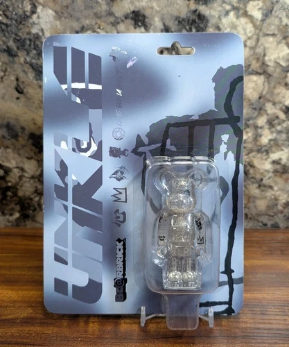 Unkle Clear Sparkle Bearbrick Medicom Toy 100% Be@rbrick Love And Unrest