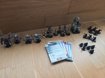 Star wars miniatures 27 Figuren Incl Statcard