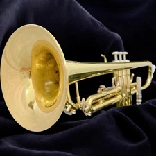 Marcato Sophia Series Trumpet Brass Instrument with Case and Mouthpiece