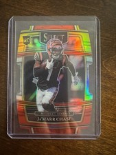 Ja'Marr Chase [Red Yellow Die Cut] #247 Prices | 2021 Panini