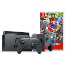 Nintendo Switch + Nintendo Switch Pro Controller + Super Mario Odyssey