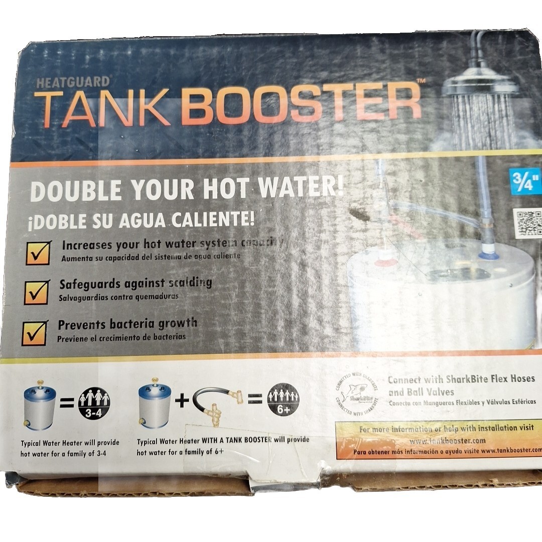 Cash Acme Heatguard Water Heater Tank Booster 3/4" hot water booster