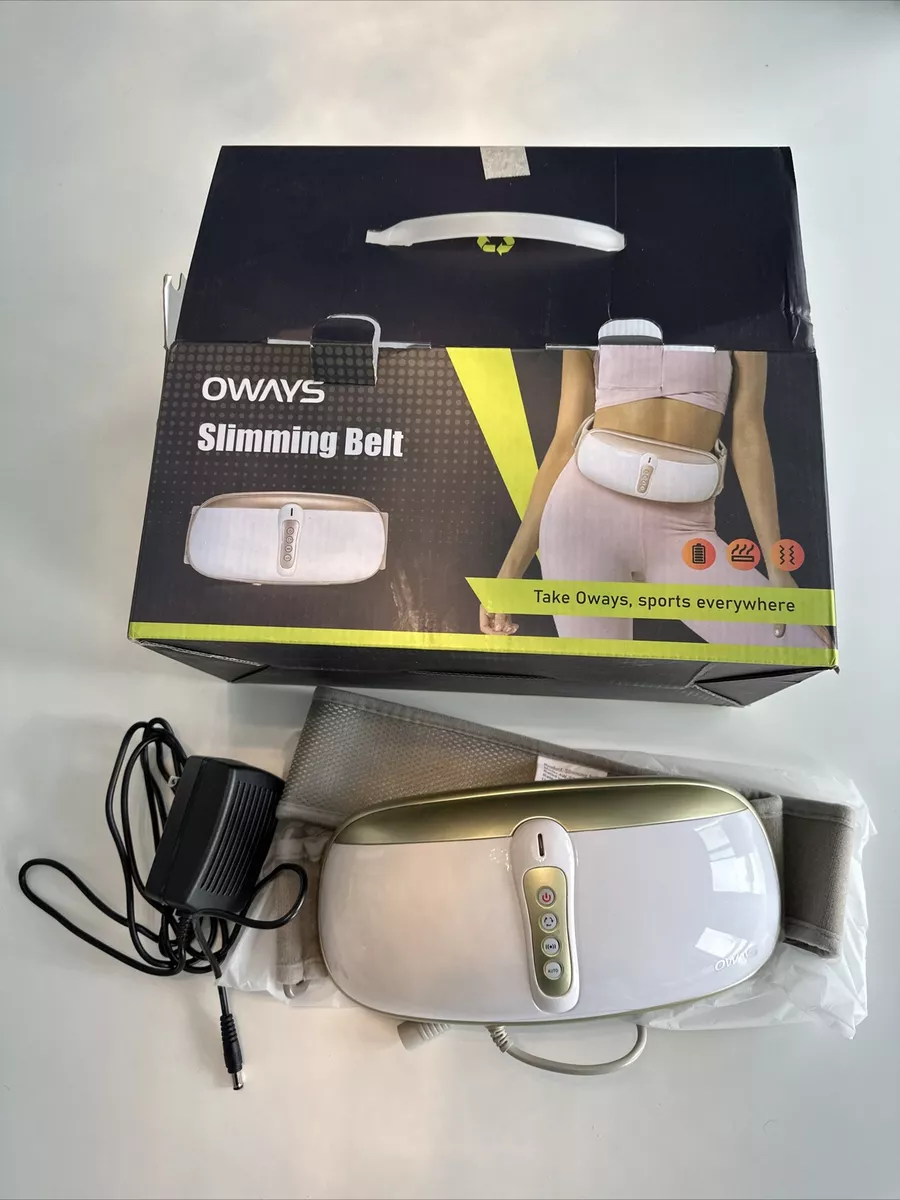 OWAYS Slimming Belt. Adjustable Vibration, 4-massage modes. Corded. AW-SO15