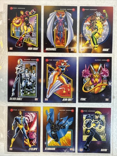 Marvel Universe Serie 3 Carte Collezionabili Set Completo 1-200 - Foto 8 di 24