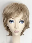 NWT JACQUELYN Wig HUMAN HAIR Blend BONNIE 16/22B Ash BLONDE • Monofilament Top
